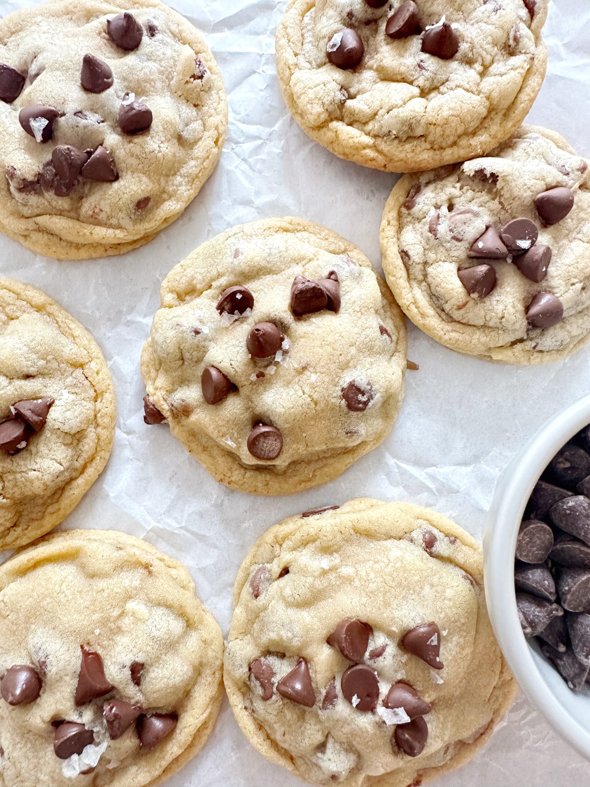 Chewy Malted Chocolate Chunk Cookies (easy + no-chill)